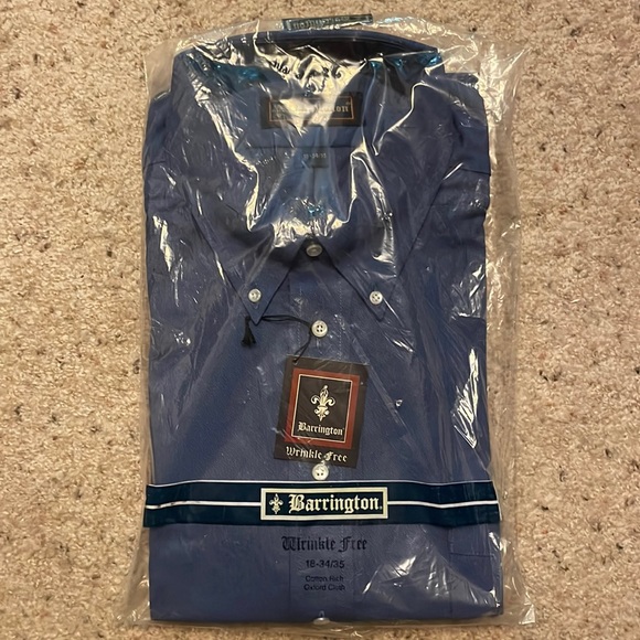 barrington Shirts Mens Blue Dress Shirt 83435 Barrington Poshmark